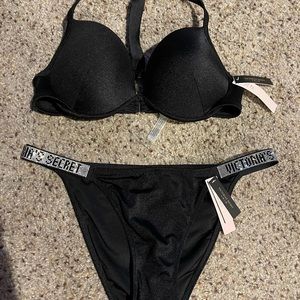 Victoria Secret Shine Strap swim set!